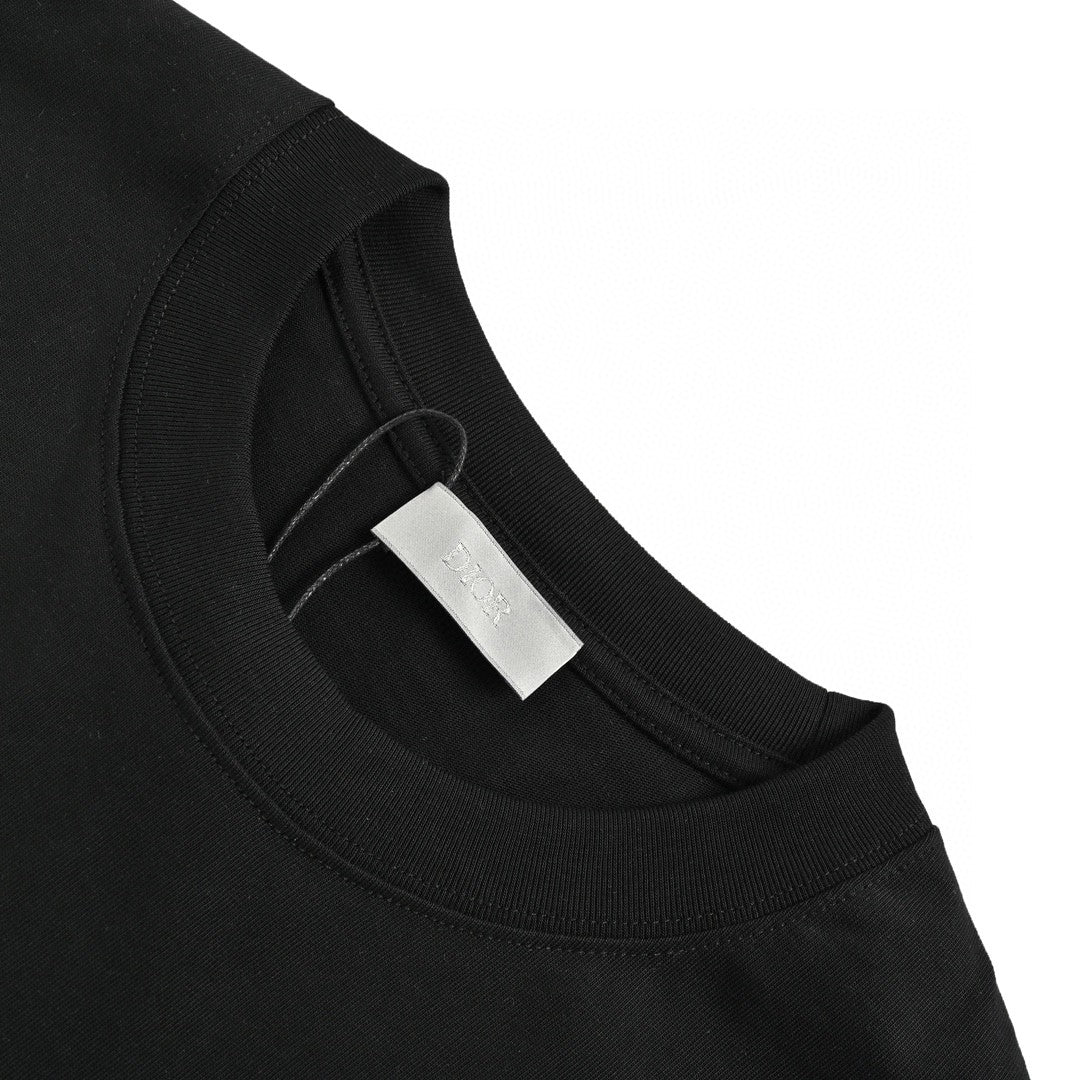 Dior Christian Dior Graphic Black T-Shirt My Store