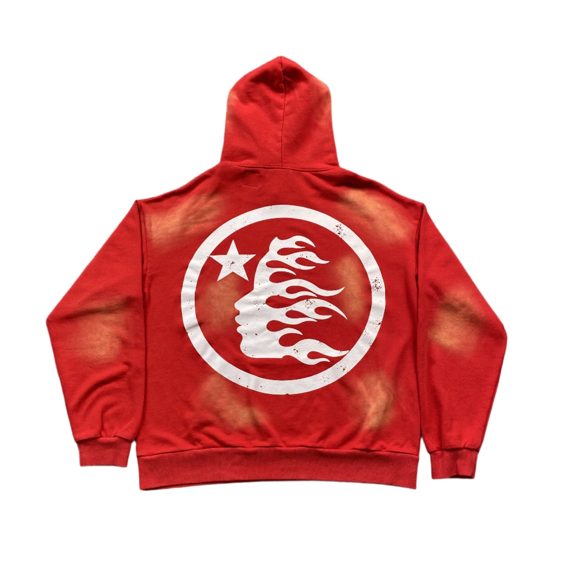 Hellstar "Records" Red Hoodie Versili