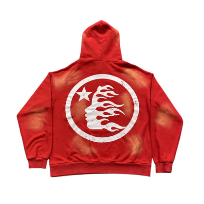 Hellstar "Records" Red Hoodie Versili