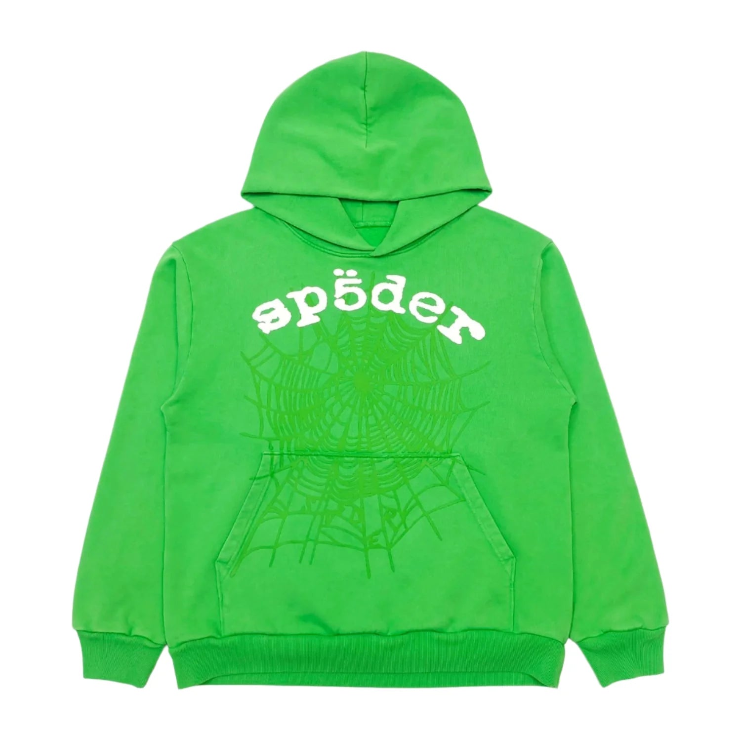 SP5DER LEGACY HOODIE GREEN Status Shipping