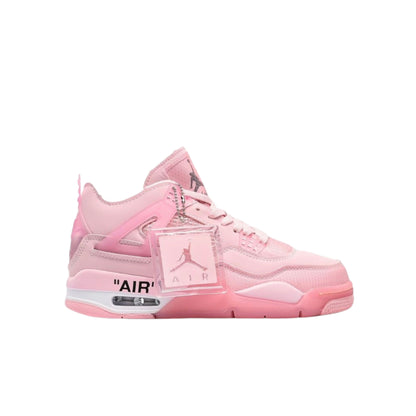 JORDAN 4 x OFF-WHITE ROSE PEACH Versili