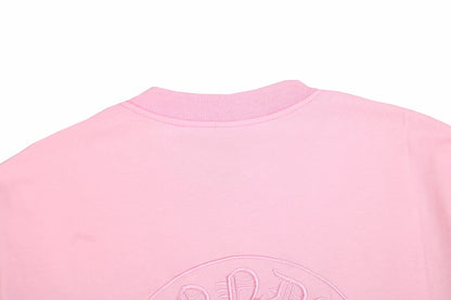 CHROME HEARTS HORSE SHOE LOGO T-SHIRT PINK Status Shipping