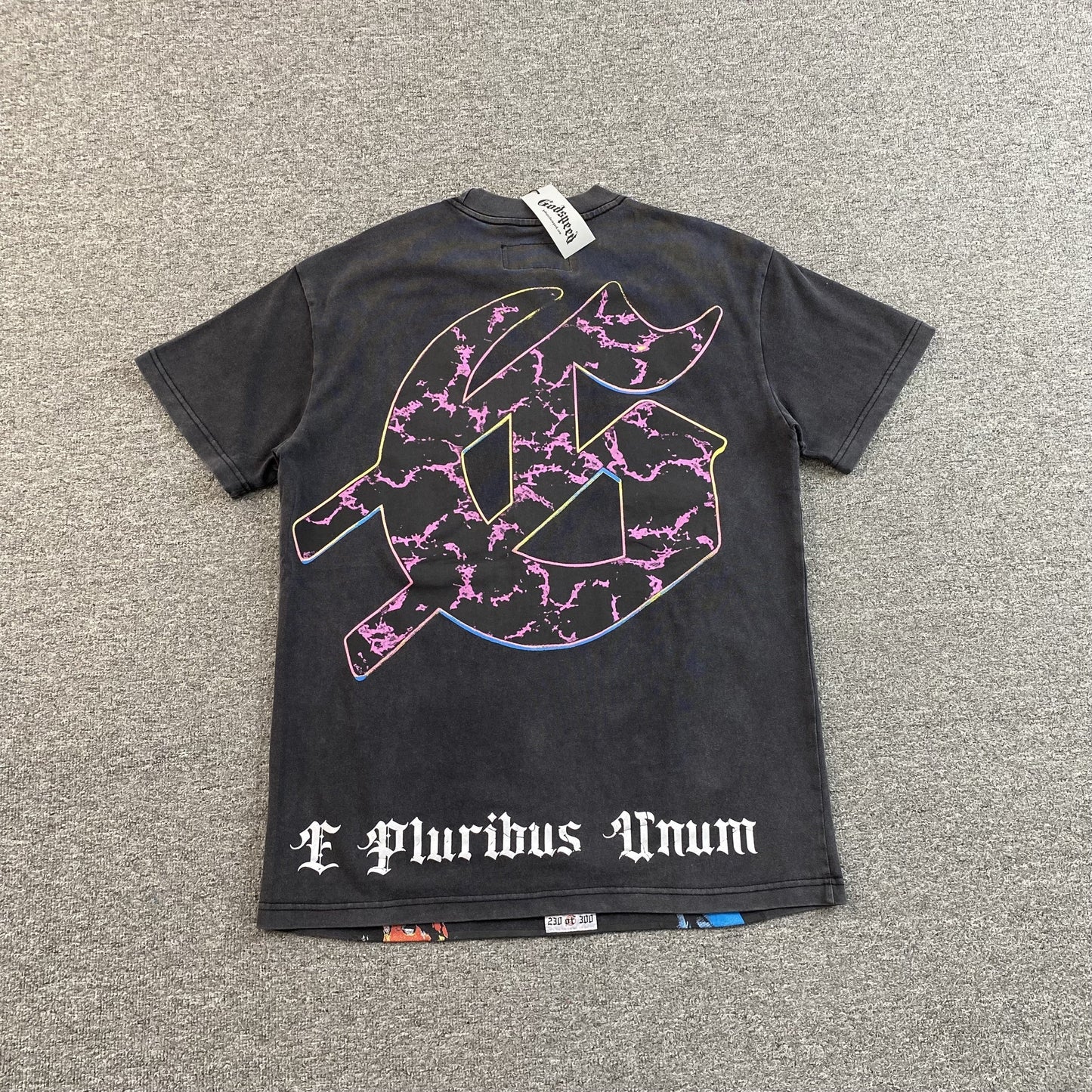 GODSPEED ROCK DREAMS T-SHIRT WASHED BLACK Versili