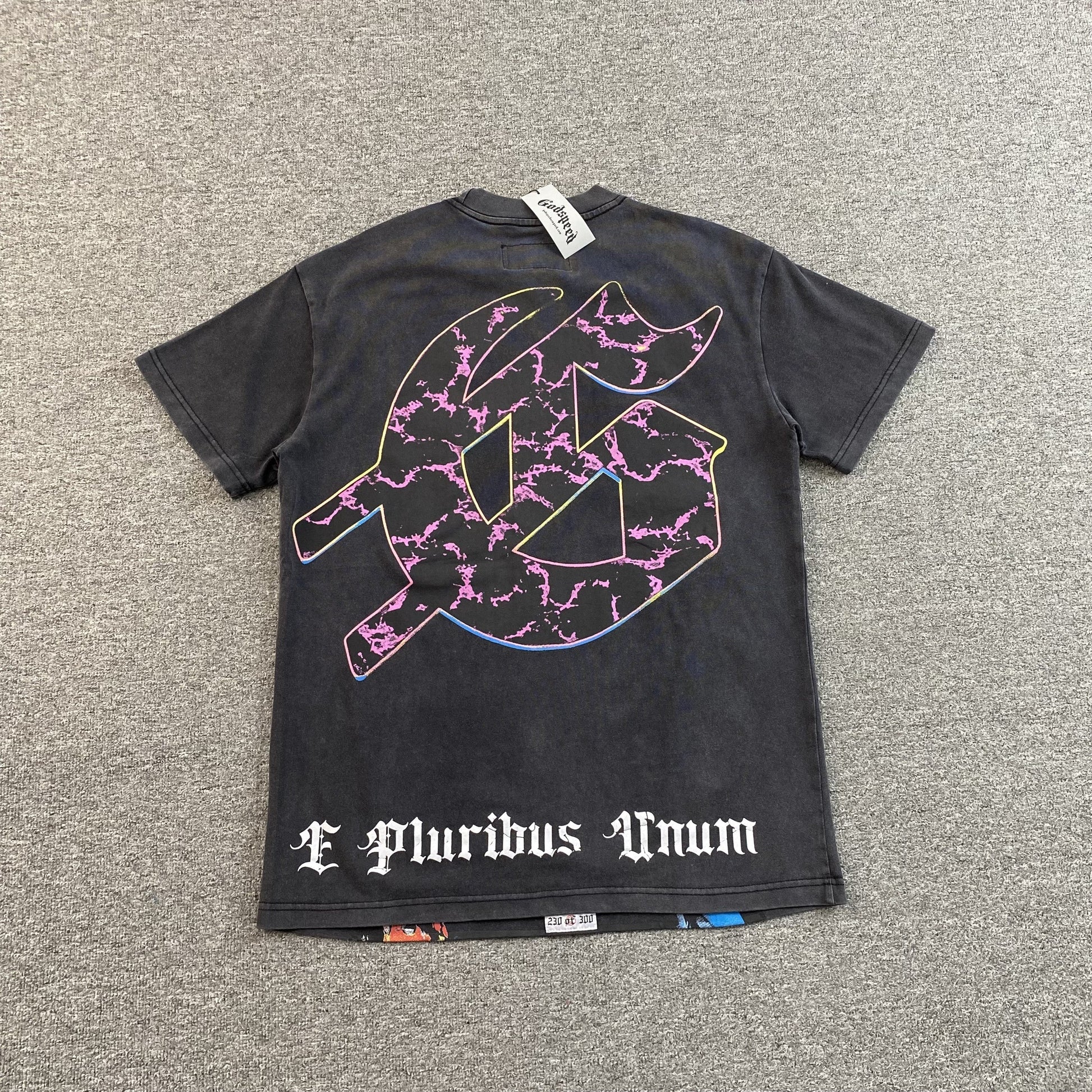 GODSPEED ROCK DREAMS T-SHIRT WASHED BLACK Versili