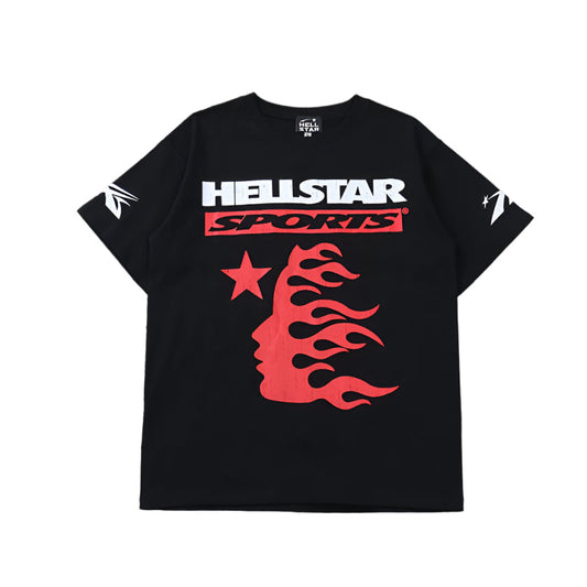 Hellstar "Sports" Black T-Shirts Versili