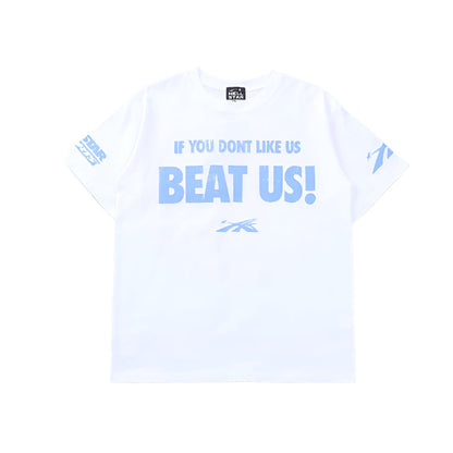 Hellstar "Beat Us" White T-Shirts Versili