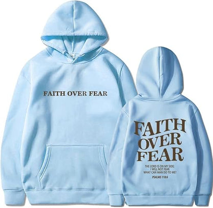 Faith Over Fear Hoodie Luxesphere