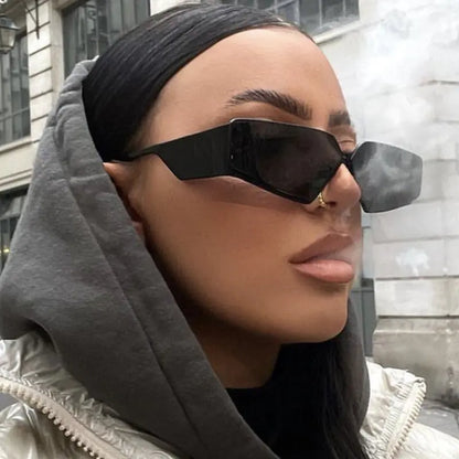 Futuristic Y2K Frameless Sunglasses for Street Style Project 01