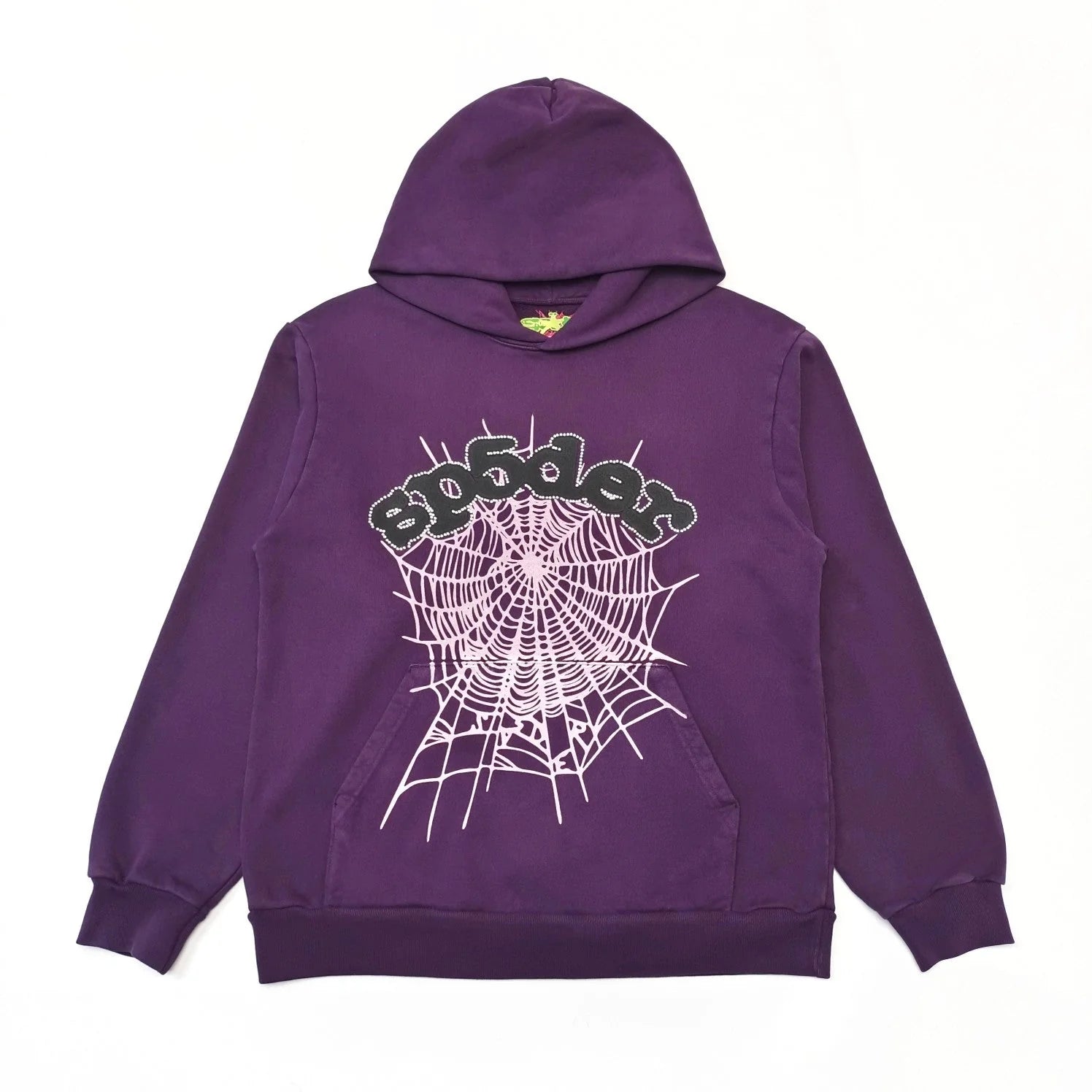 SP5DER WEB HOODIE PURPLE Status Shipping
