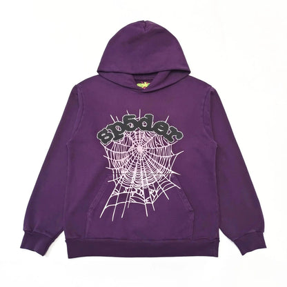 SP5DER WEB HOODIE PURPLE Status Shipping
