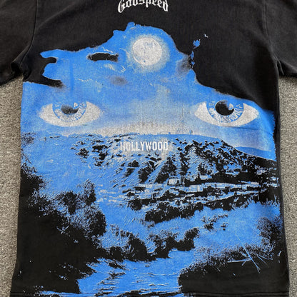 GODSPEED HILLS HAVE EYES T-SHIRT WASHED BLACK Status Shipping