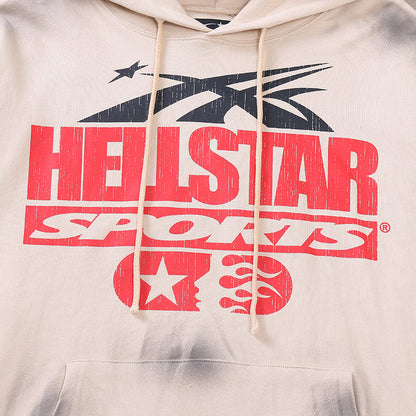 Hellstar "Sports" Beige Hoodie Versili