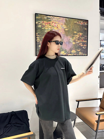 Fear of God Essentials Logo T-Shirt - Black Status Shipping