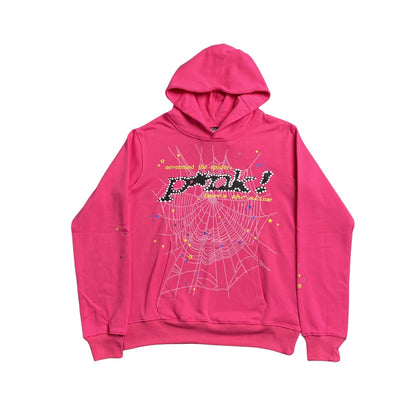 SP5DER P*NK HOODIE PINK Status Shipping