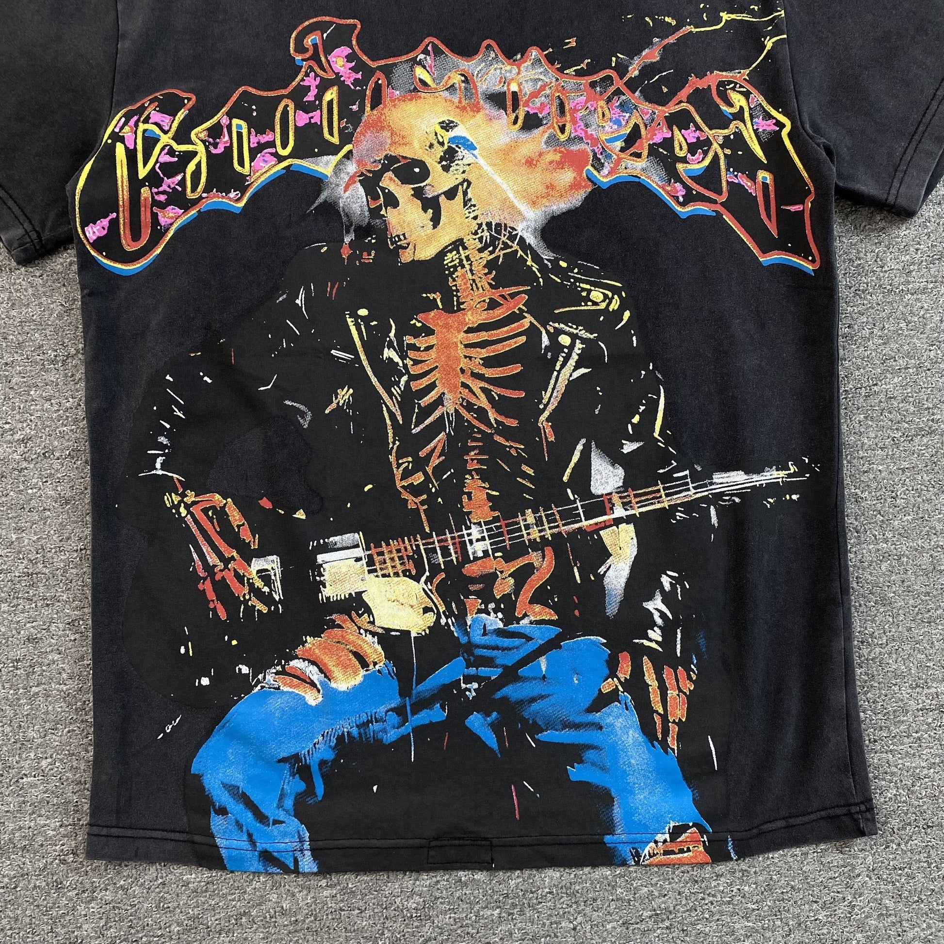 GODSPEED ROCK DREAMS T-SHIRT WASHED BLACK Versili