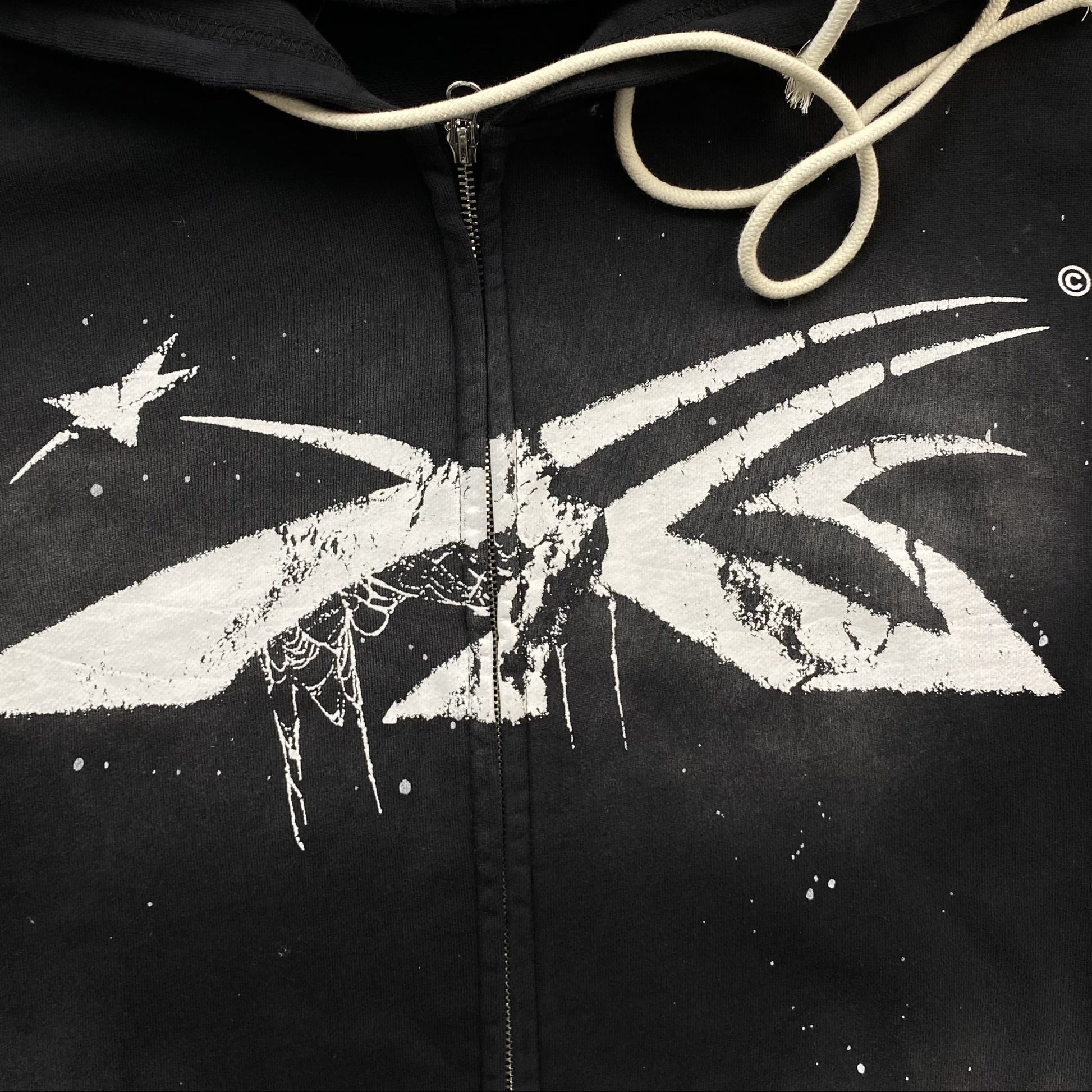 Hellstar "Sports" Black Zip Hoodie Versili