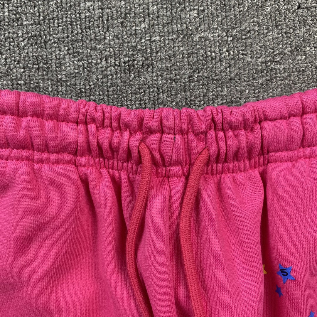 SP5DER P*NK SWEATPANTS PINK Status Shipping