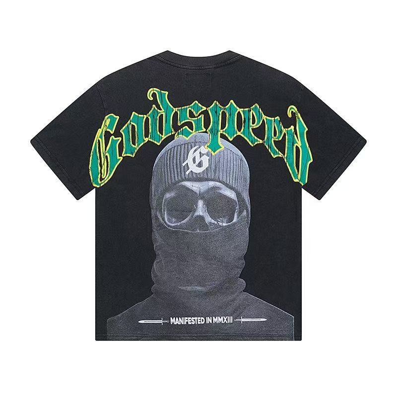 GODSPEED BALACLAVA SZN T-SHIRT WASHED BLACK Versili