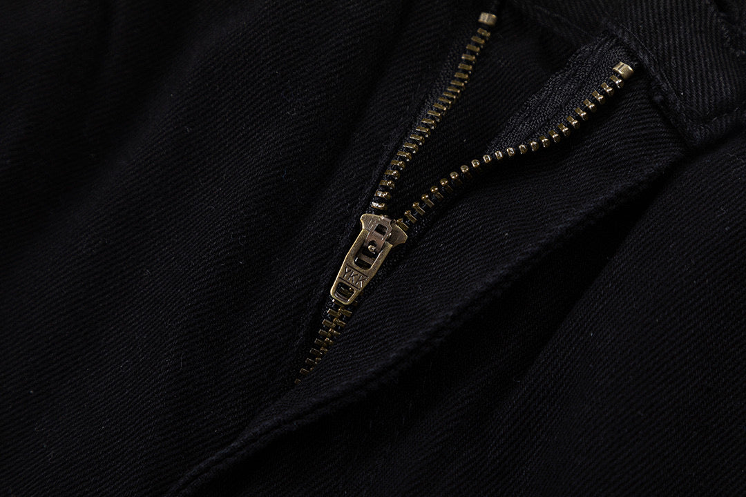 CHROME HEARTS BLUE CROSS PATCH JEANS BLACK Status Shipping