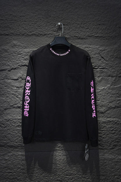 CHROME HEARTS PURPLE COLLAR LONGSLEEVE BLACK Status Shipping