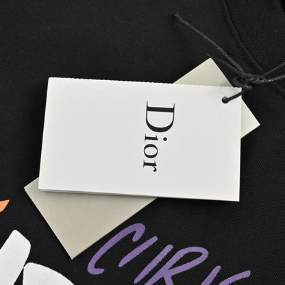 Dior Christian Dior Graphic Black T-Shirt My Store