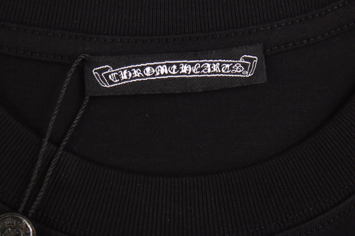 CHROME HEARTS x KIDS SEE GHOSTS T-SHIRT BLACK Status Shipping