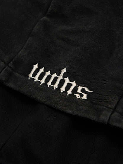 Distressed Electronic Exorcist Print Hoodie SP250915KSND