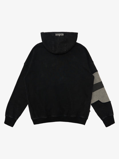 Distressed Electronic Exorcist Print Hoodie SP250915KSND