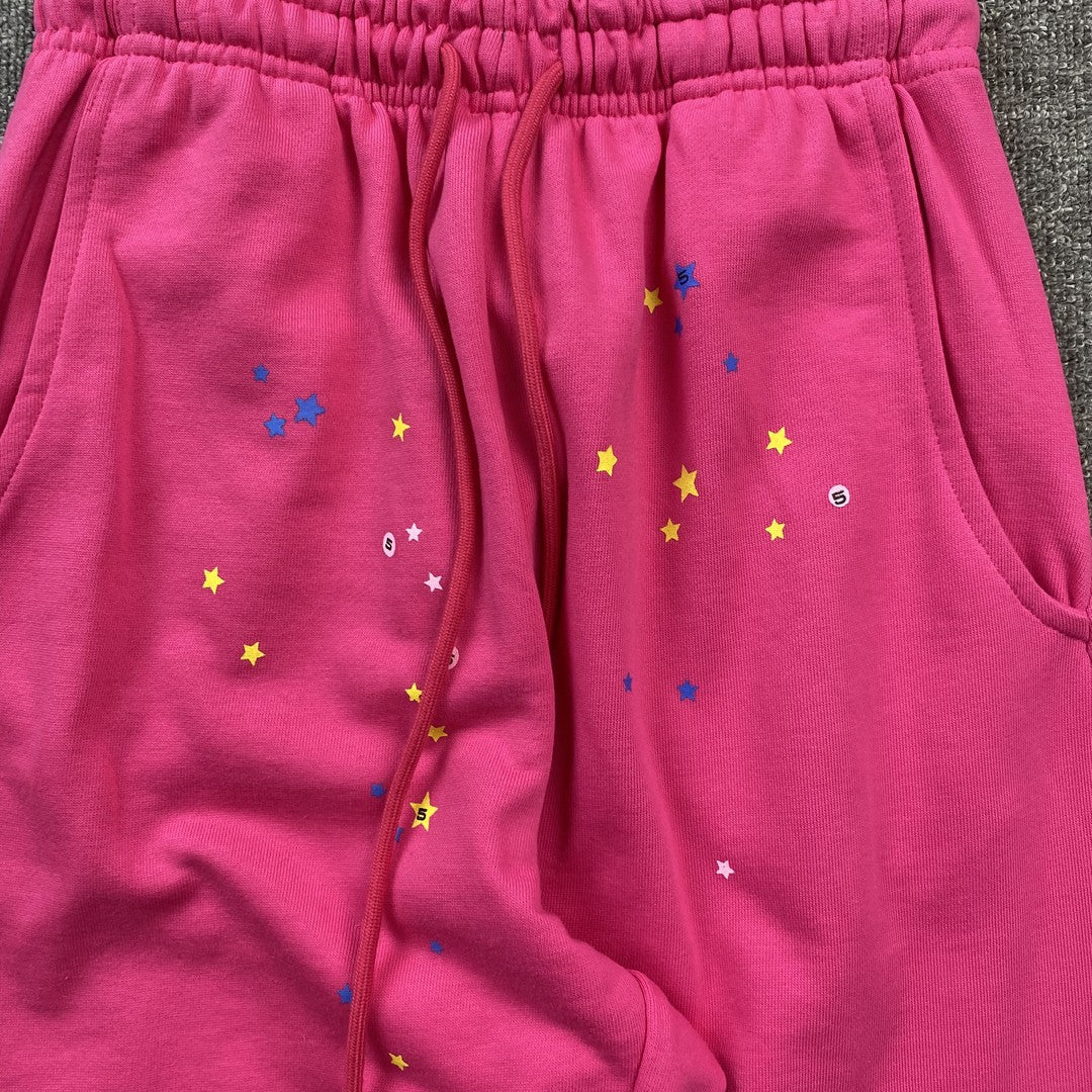 SP5DER P*NK SWEATPANTS PINK Status Shipping
