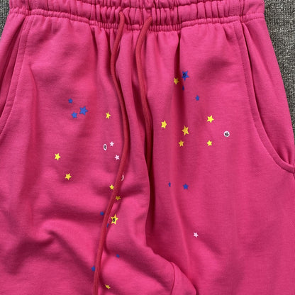 SP5DER P*NK SWEATPANTS PINK Status Shipping