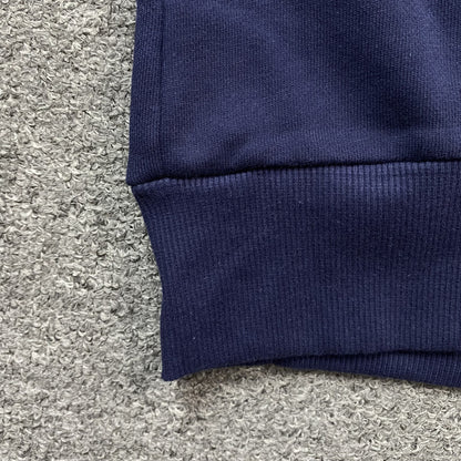 DENIM TEARS COTTON WREATH HOODIE NAVY Status Shipping