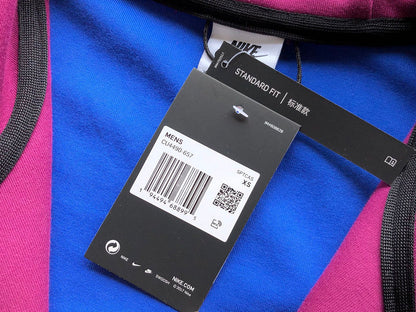 NIKE TECH FLEECE HOODIE x SANGRIA/GAME ROYAL My Store