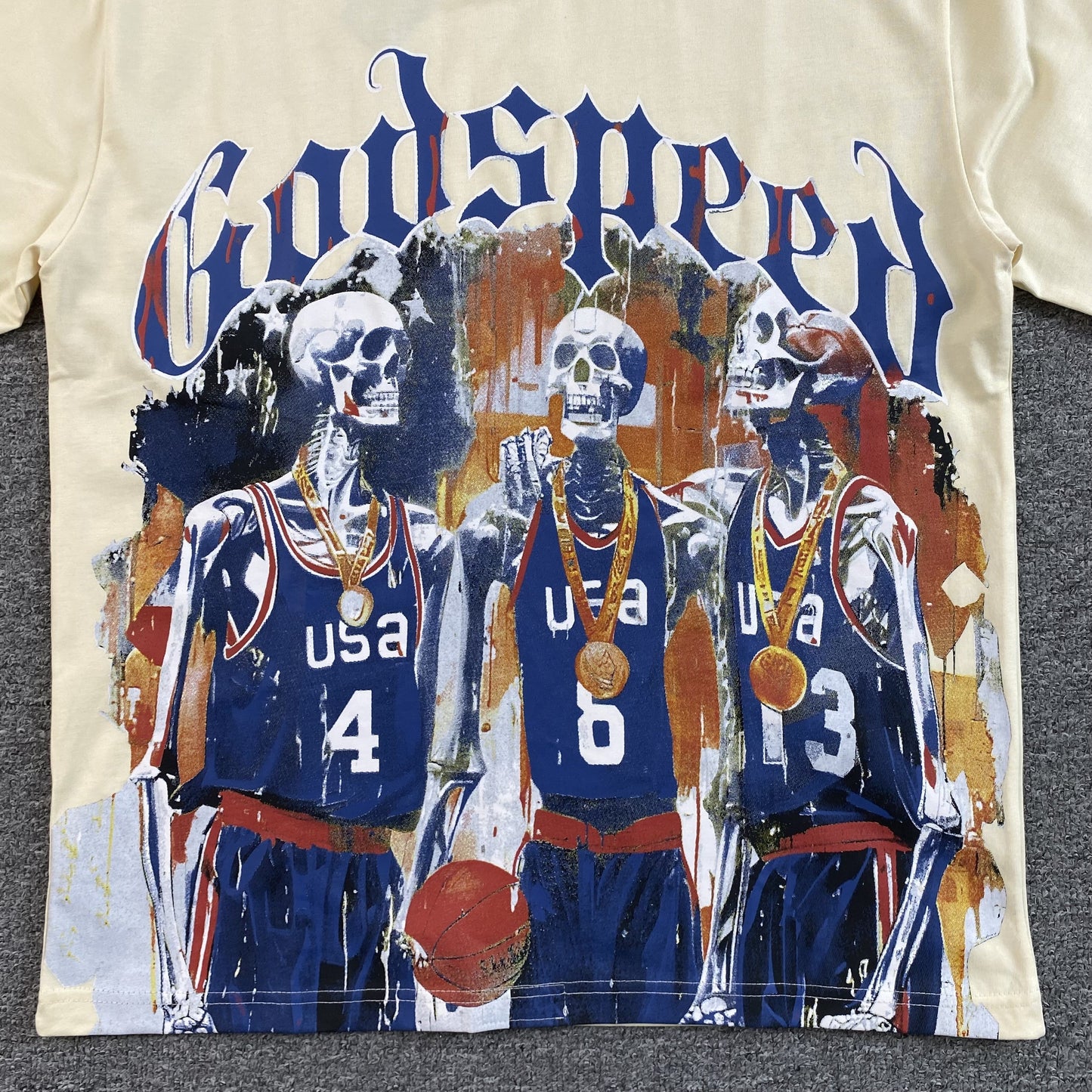 GODSPEED DREAMTEAM 24' T-SHIRT BONE Versili