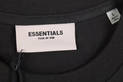 Fear of God Essentials Logo T-Shirt - Black Status Shipping