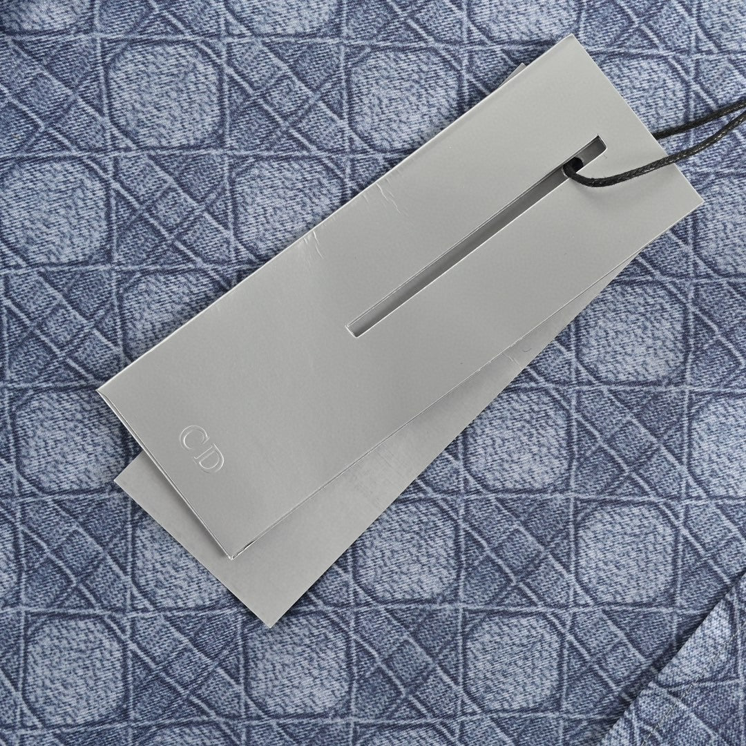 Dior Geometric Pattern Short Sleeve Shirt My Store