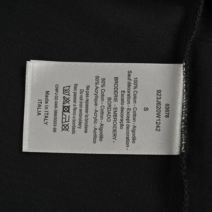 Dior Christian Dior Graphic Black T-Shirt My Store