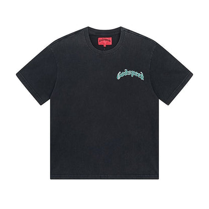 GODSPEED BALACLAVA SZN T-SHIRT WASHED BLACK Versili