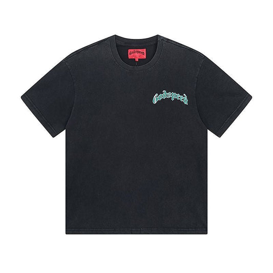 GODSPEED BALACLAVA SZN T-SHIRT WASHED BLACK Versili