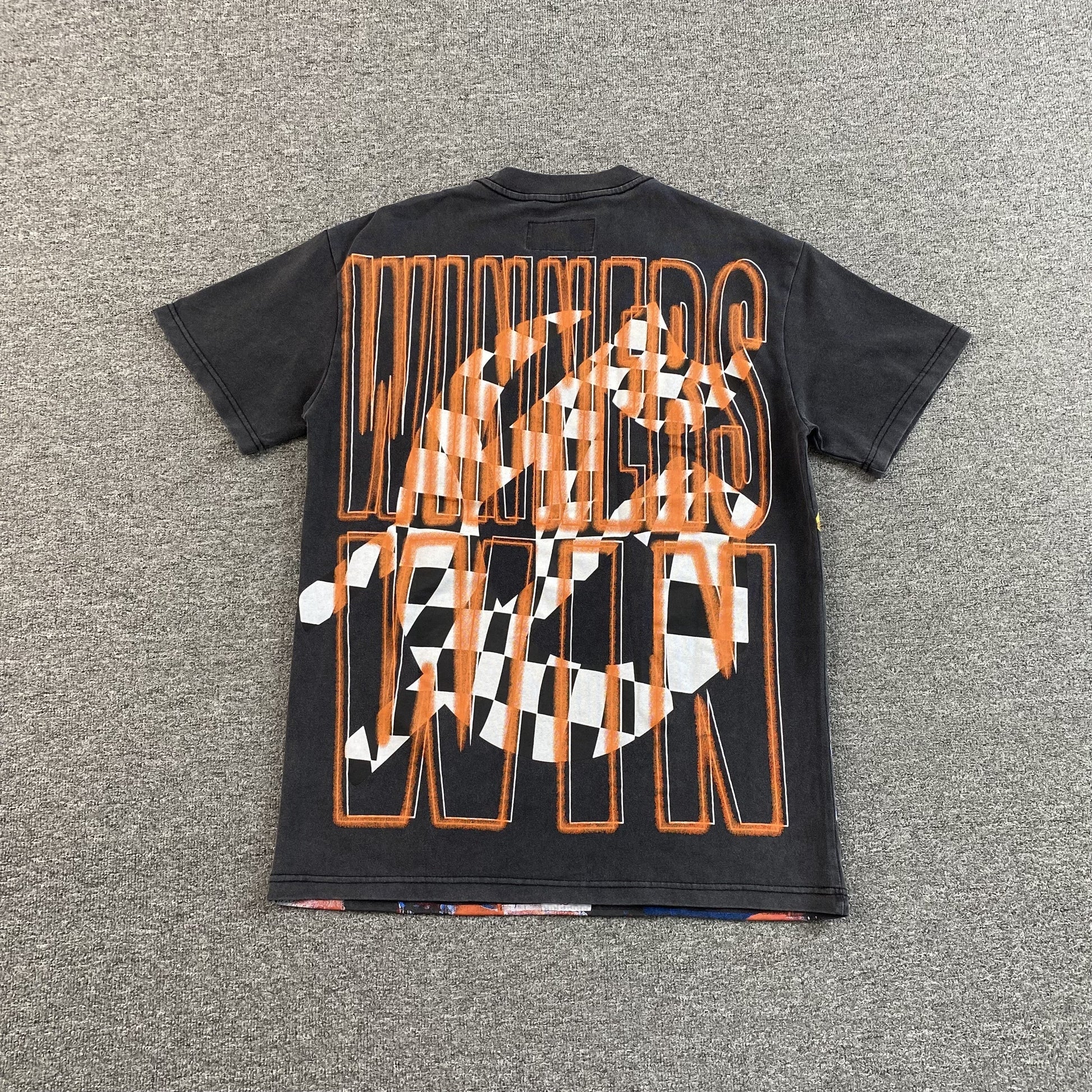 GODSPEED VICTORY TOAST T-SHIRT WASHED BLACK Versili