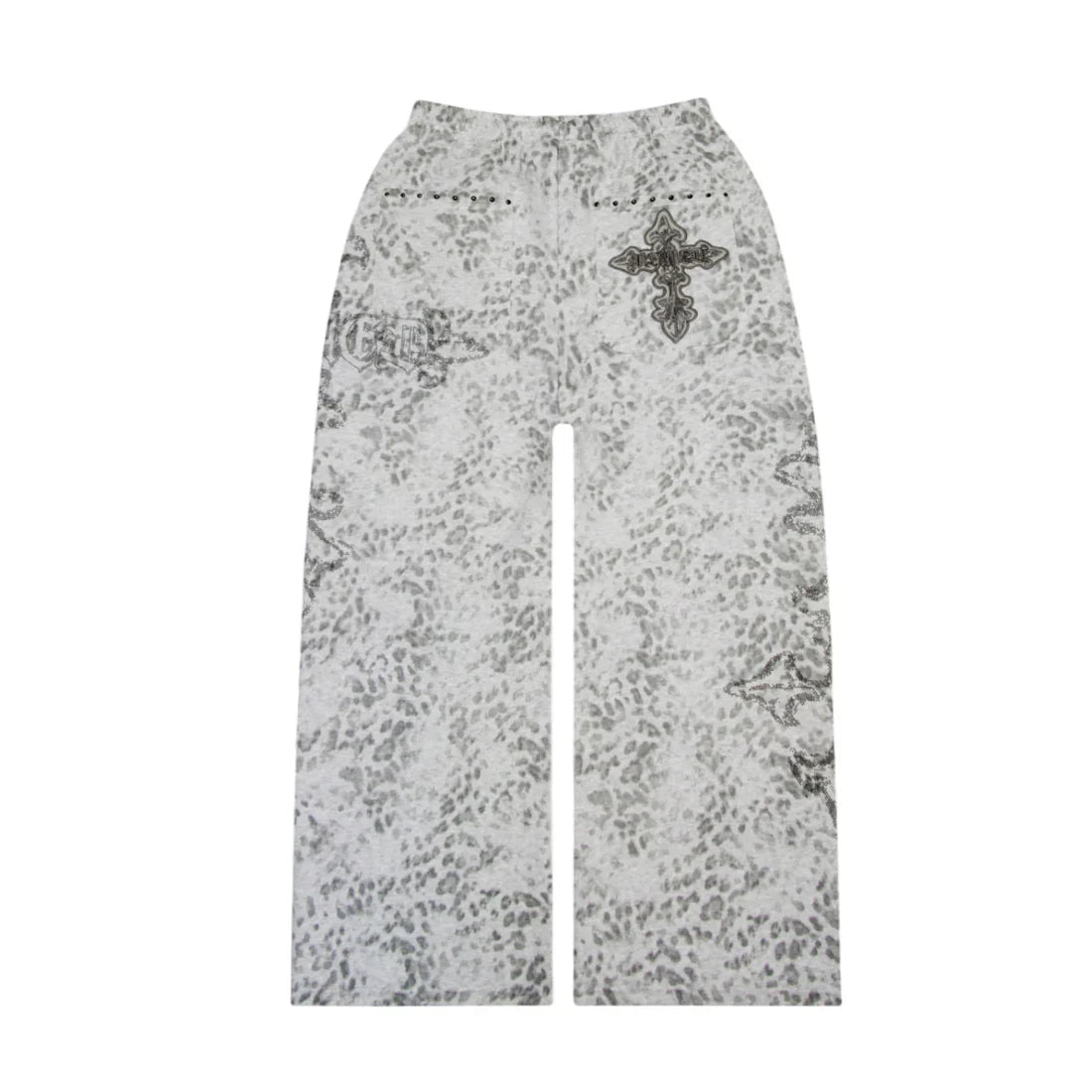 Snow Leopard Sweatpants Lumin Clothing