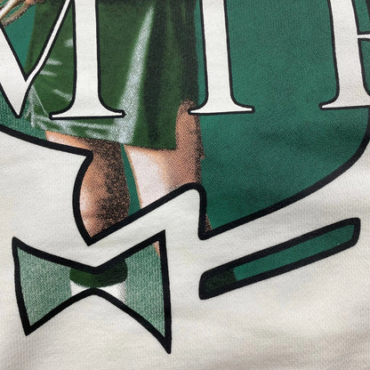 AMIRI PLAYBOY LOGO HOODIE WHITE GREEN Status Shipping