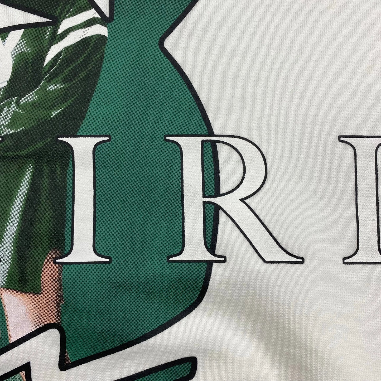 AMIRI PLAYBOY LOGO HOODIE WHITE GREEN Status Shipping