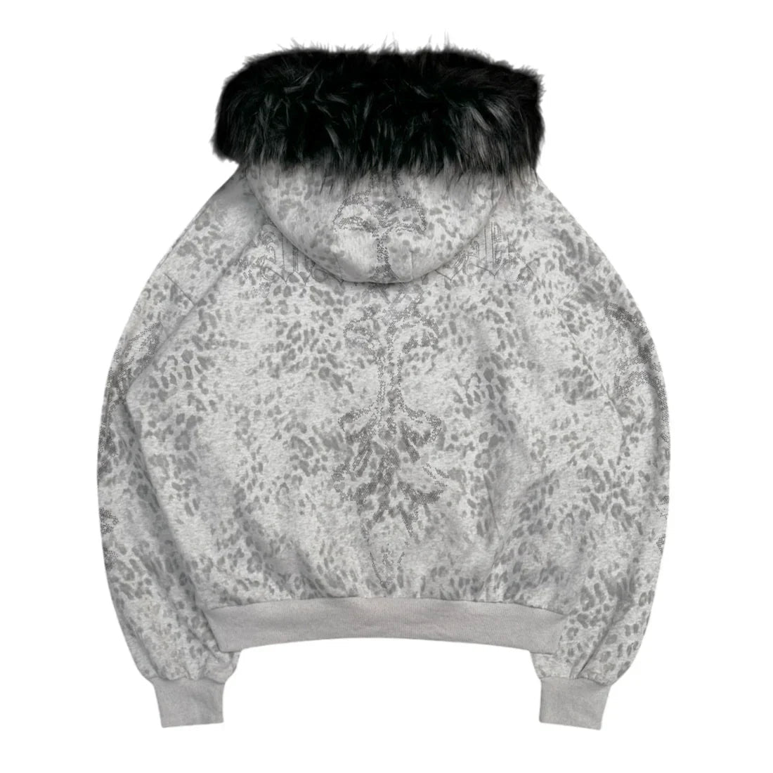 Snow Leopard Zip-Up Lumin Clothing