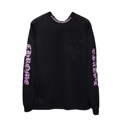 CHROME HEARTS PURPLE COLLAR LONGSLEEVE BLACK Status Shipping