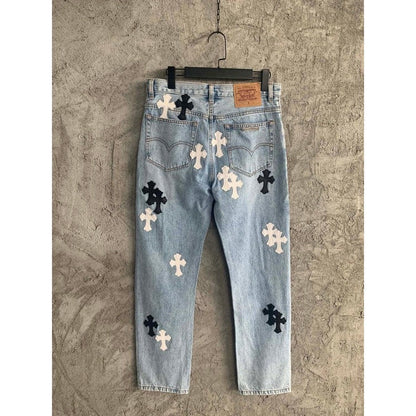 CHROME HEARTS GRAILED JEANS Status Shipping