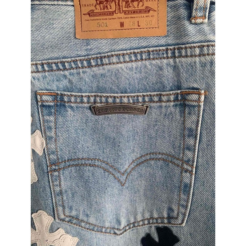 CHROME HEARTS GRAILED JEANS Status Shipping