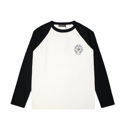 CHROME HEARTS HORSE SHOE LOGO LONGSLEEVE WHITE BLACK Status Shipping