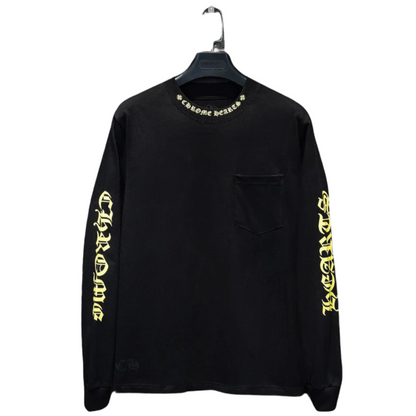 CHROME HEARTS YELLOW COLLAR LONGSLEEVE BLACK Status Shipping
