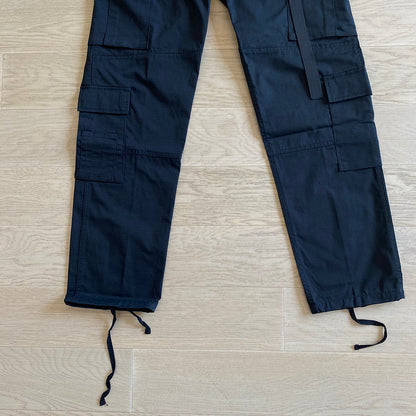 CORTEIZ ALCATRAZ CARGO PANTS BLACK/WHITE Status Shipping