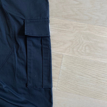 CORTEIZ ALCATRAZ CARGO PANTS BLACK/WHITE Status Shipping